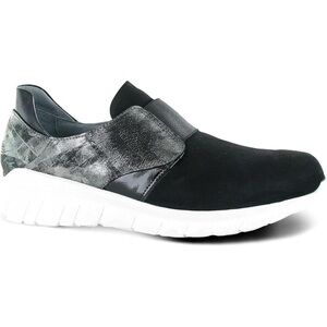 Naot Women's Intrepid Black Velvet Slip-On Sneakers Size 41 EU